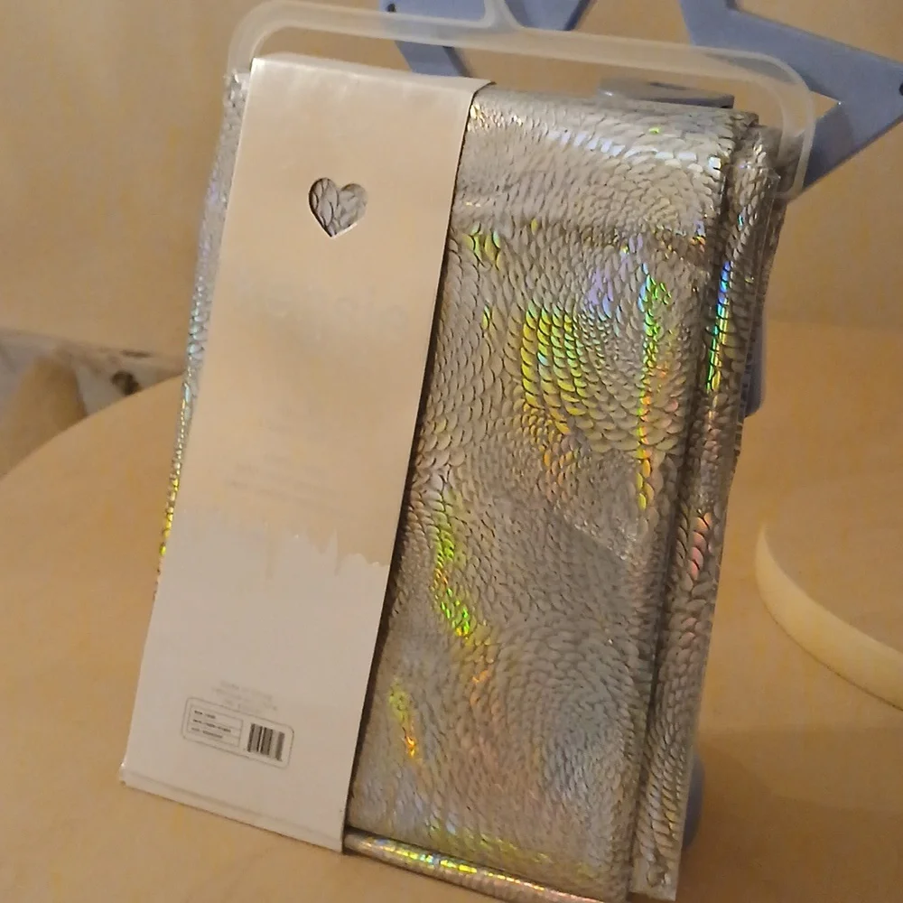 Silver Holographic Shower Curtain - Stylish Home Bath Accessory
